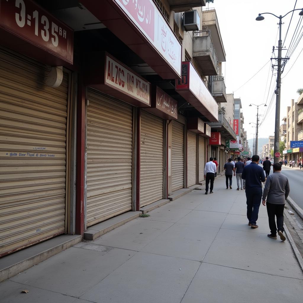 Impact of Today's Strike on Local Businesses in Pakistan