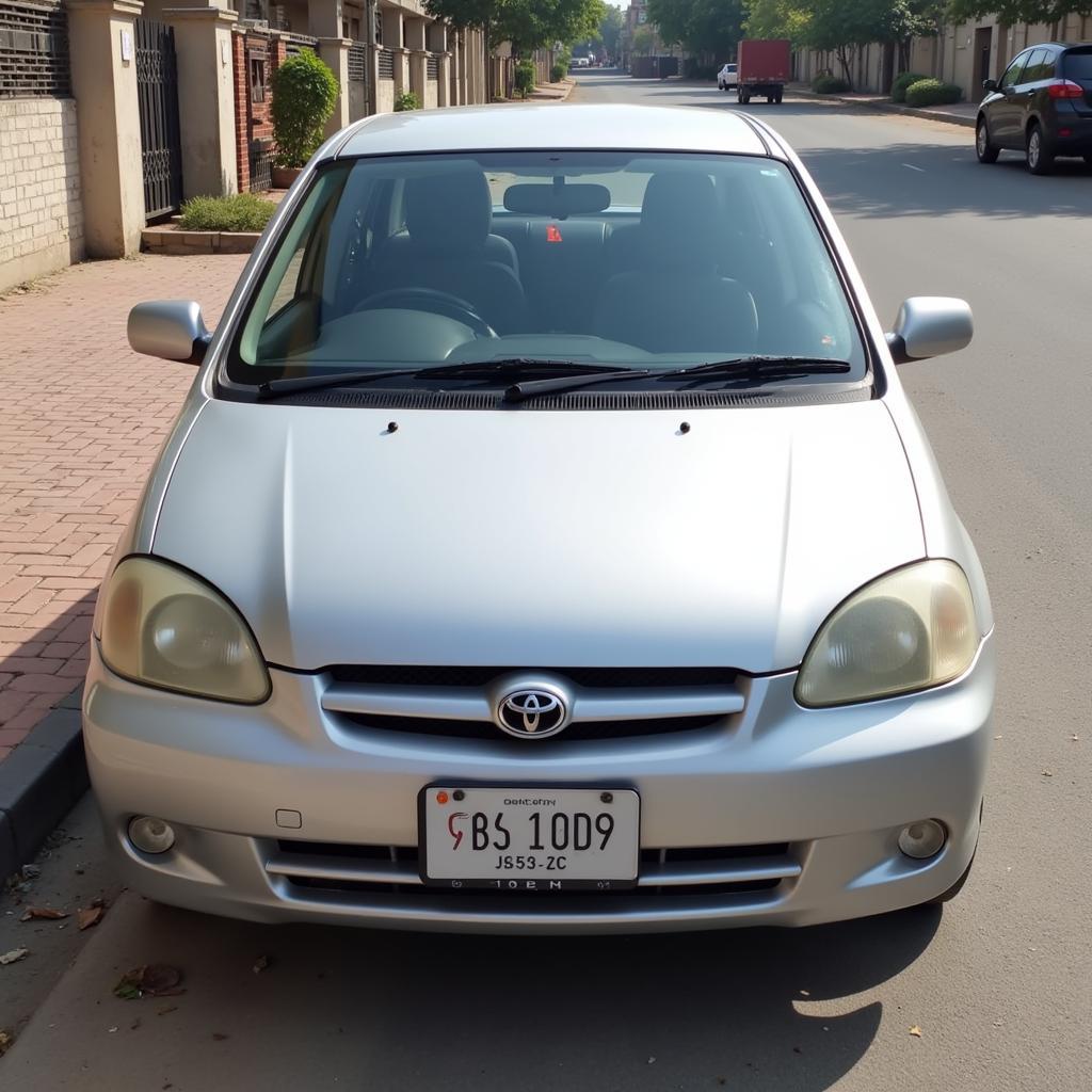 Toyota Platz Exterior in Pakistan