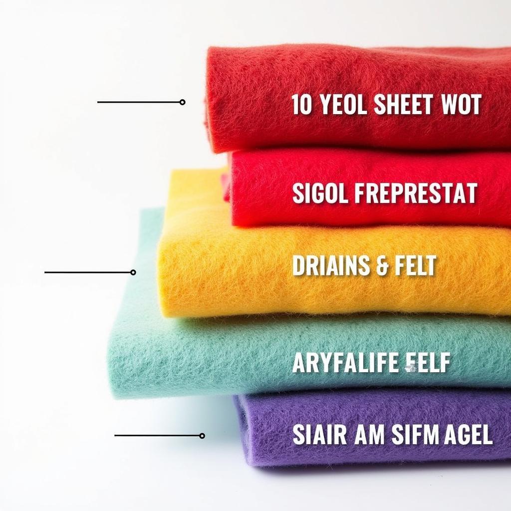 Types of Felt Sheet Available in Pakistan