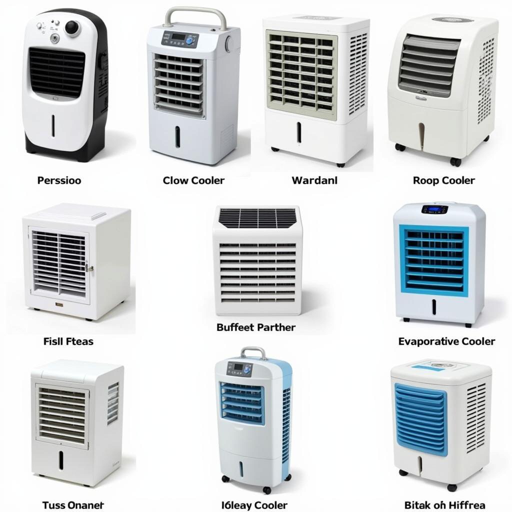 Types of Mini Room Coolers in Pakistan