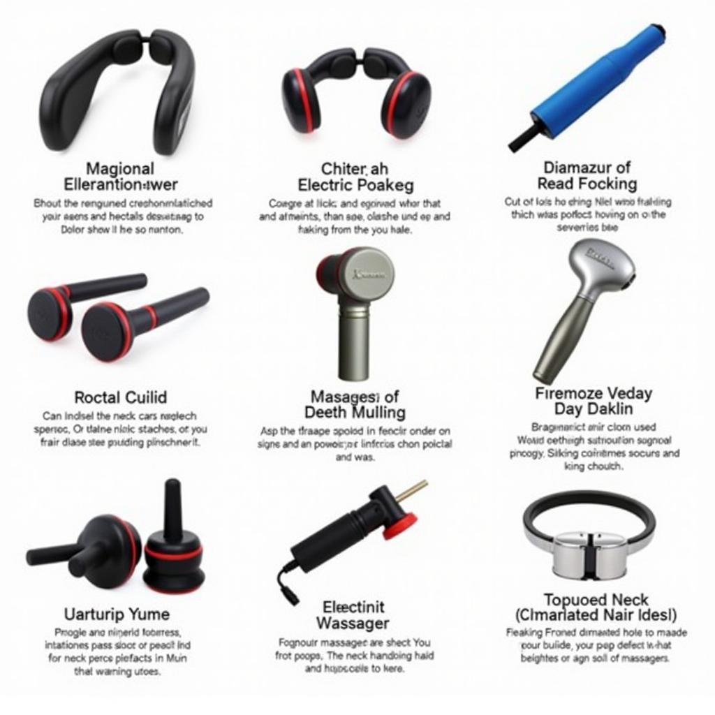 Different types of neck massagers available in Pakistan