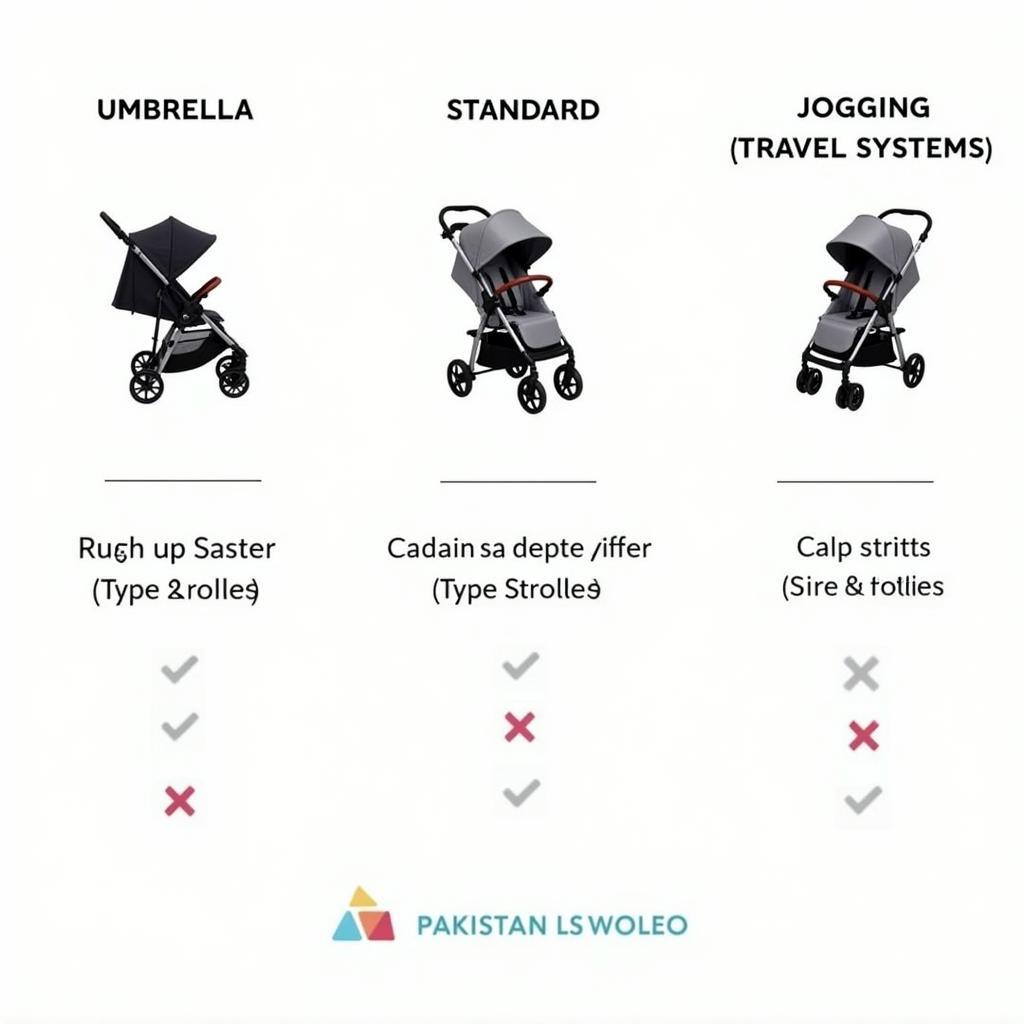 Different Types of Strollers Available in Pakistan