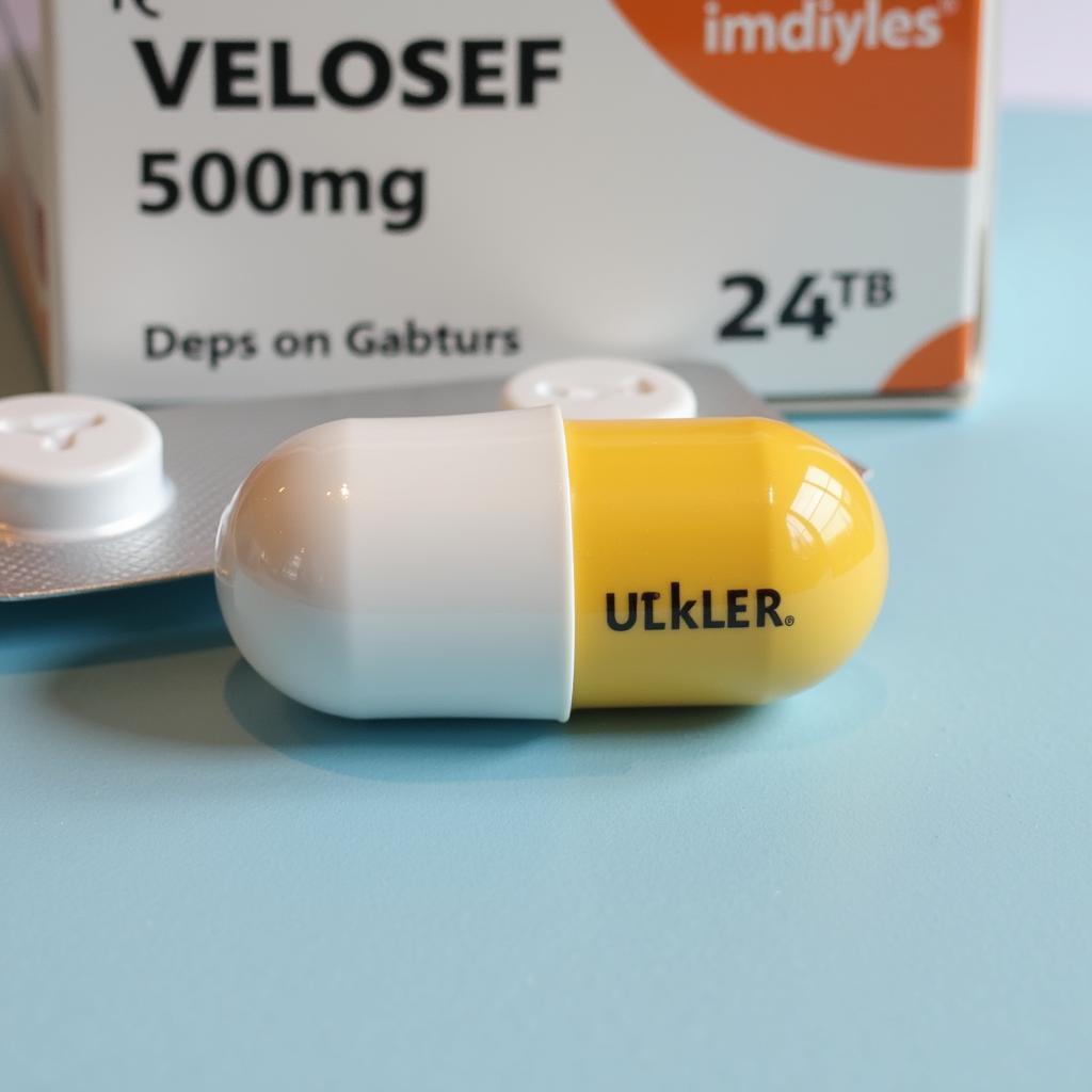 Velosef 500mg Capsule Image