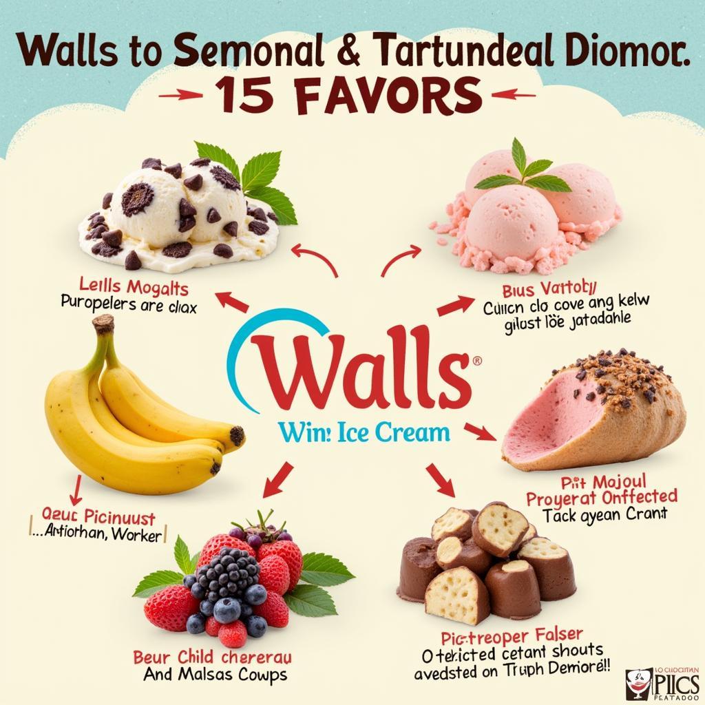 Walls Ice Cream Pakistan Menu Seasonal Flavors