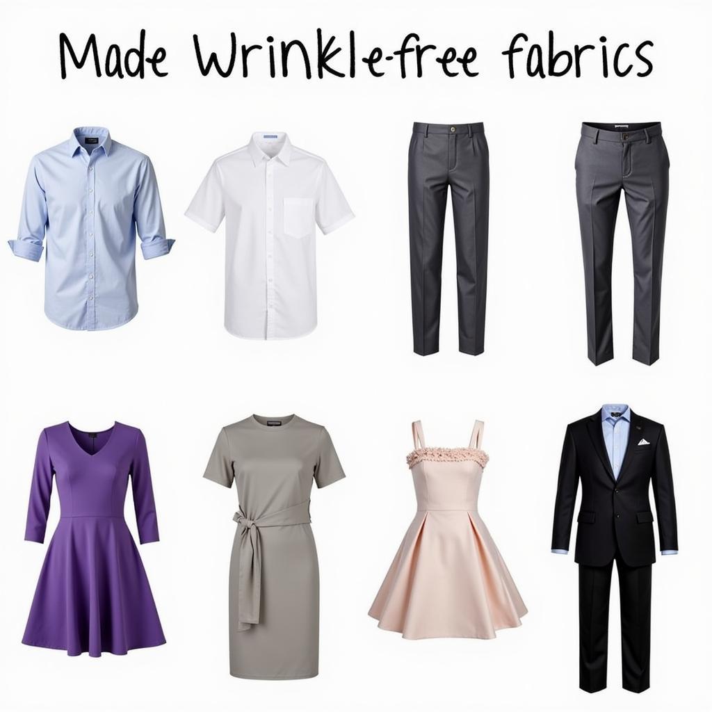 Examples of Clothing Made from Wrinkle-Free Fabrics in Pakistan